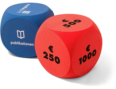 QUADRO-SOFT Promotional Dice 500 mm