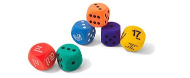 QUADRO-SOFT Promotional Dice  70 mm