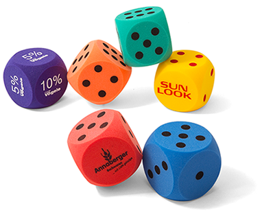 QUADRO-SOFT Promotional Dice 160 mm